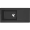 Image de STRADOUR Evier a encastrer Lierra 1C 1000 - Noir