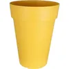 Image de Pot de fleurs RIVIERA - SOLEILLA HAUT - Plastique - H65 x D49 cm - Jaune