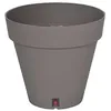Image de Riviera Pot à Loft Rond, 50cm Diamètre, Taupe