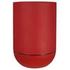 Image de Bac à fleurs - RIVIERA - GRANIT TULIPE - Plastique - D50 x H71 cm - Rouge
