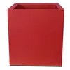 Image de Bac à fleurs RIVIERA Granit - 395x395x445 cm - 38 L - Rouge