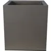Image de Bac à fleurs RIVIERA Granit - 395x395x445 cm - Gris - Avec réserve deau - 38 L