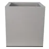 Image de Bac à fleurs - RIVIERA - Granit Carré - Plastique - 40x40 cm - Stone