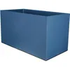 Image de Jardinière rectangulaire - RIVIERA GRANIT - Plastique - 79x395x445 cm - Bleu
