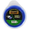 Image de OZAKI - Bobine Fil Nylon Carré - Longueur 15m - Ø 2,40mm - Matières Vierges - Haute Durabilité - Excellente Tenue À L' illet