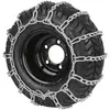 Image de Paire de chaine à neige pour pneumatique - Dimensions: 12 x 700 - 4   13 x 400 - 5   13 x 4- 1/2   13 x 400 - 6   125 x 450 - 6  
