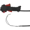 Image de Poignée complète adaptable pour débroussailleuse sadapte sur un tube de transmission avec un Ø: de 24mm - Équipé dun bouton