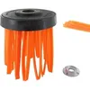 Image de Tête plastique brosse fil nylon pour débroussailleuse toutes cylindrées