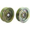 Image de Poulie à gorge plate adaptable John deere pour L110 L118 L120 L130 - Remplace origine GY20067 GY22172
