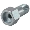 Image de Adaptateur pour tête fil nylon à bouton métal TECOMEC - M8 x 125 gauche femelle