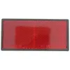 Image de Catadioptre rouge adhésif adaptable - 105 x 48mm