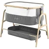 Image de William Kent 1733 Lit bébé cododo Wesleep avec Matelas 2,5cm | Hauteur réglable 7 Niveaux | Fenêtre en Filet & Sangles de Fixations | Panier de Rangement | Sac de Transport Inclus