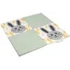 Image de MAÏKA Tapis d'éveil pour bébé | Espace de Jeu Confortable | Rangement Compact et Transport Facile | se nettoie en Un Coup d'éponge | déhoussable | 120 x 120 x 3 cm | Lapinou