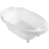 Image de MAÏKA Baignoire bébé | utilisable jusqu'à 3 ans | confort, sécurité, praticité | compatible support de baignoire non inclus | bouchon de vidange, facile et rapidé | coloris perle