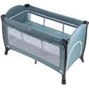 Image de MAÏKA Lit Parapluie Confort | de la Naissance à Environ 6 Mois avec réhausse Puis en Mode lit jusqu'à 4 Ans | Rideaux latéraux | Grande Poche de Rangement | roulettes | Sac de Transport Inclus