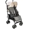 Image de FORMULA BABY Poussette canne confort | dès 6 mois et jusqu'à 22kg | canopy avec fenêtre de surveillance | assise matelassée et dossier inclinable | poignée en mousse | entretien facile | grand panier