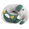 Image de MAÏKA Coussin d'activités pour bébé | à partir de 3 mois | usage évolutif | 4 jouets inclus | developpe les sens de bébé | tablette amovible et coussin déhoussable | coussin mignon en forme d'éléphant