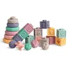 Image de Formula Baby Coffret d'éveil sensoriel | dès 6 Mois | composé de 23 pièces | 5 balles sensorielles 12 Cubes Souples 1 Tour à empiler sur 6 Niveaux | sans BPA utilisable dans Le Bain