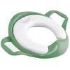 Image de FORMULA BABY Réducteur de toilette bébé | réducteur WC | dès 18 mois | universel | patins anti-dérapants | assise rembourrée | poignées | vert