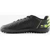 Image de CHAUSSURES DE FOOTBALL ENFANT A LACETS 100 TURF TF NOIR ET JAUNE