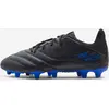 Image de CHAUSSURES DE FOOTBALL ENFANT EN CUIR ET A LACETS VIRALTO II FG NOIR ECLAIR
