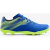 Image de Chaussure de football enfant terrain sec AGILITY 140 FG Lacets Bleue Jaune