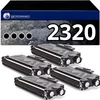 Image de 123CONSOMMABLES - Pack 4 Toners compatibles Brother TN-2320 Noir
