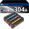 Image de 123CONSOMMABLES - Pack 4 Toners Compatible HP 304A