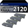 Image de 123CONSOMMABLES - Pack de 4 Toners Compatible Brother TN2120 XL Noir