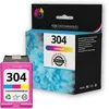 Image de 123CONSOMMABLES - 304 - Cartouches d'encre Compatible avec HP 304 Couleur pour Cartouche Encre 304 pour HP Deskjet 3760 2620 2625 2630 2635 2655 3700 3720 3755 Envy 5010 5020 5030 5032 (sans Puce)