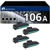 Image de 123CONSOMMABLES - Pack 4 Toners compatibles HP 106A Noir