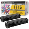 Image de 123CONSOMMABLES - 111S - Pack Toner compatibles pour Samsung M2070W Toner Xpress M2070 M2026W M2070FW M2020 M2026 M2022W M2022 M2070F M2020W MLT-D111S D111S (2 Pack)