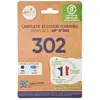 Image de Pack de cartouches d'encre compatibles noir + 3 couleurs 302 JETLINE