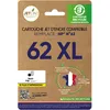 Image de Cartouche d'encre compatible noir H62 XL JETLINE