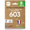 Image de Pack de cartouches d'encre compatibles noir + 3 couleurs 603 JETLINE