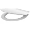 Image de Abattant WC Allibert Slimeo en Thermodur coloris blanc brillant avec frein de chute