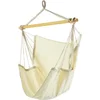 Image de Jobek - Chaise Hamac TRANKIL Écru FSC 100% - 140 x 110 cm