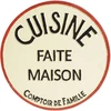 Image de Comptoir de Famille - Dessous de plat Cuisine jaune - D.25 cm OS