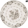 Image de Comptoir de Famille - 6 Assiettes plates Clothilde grises - D.26 cm OS