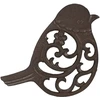 Image de Comptoir de Famille - Dessous de plat oiseau Campagne brun - 20.5x19 cm OS