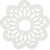 Image de Comptoir de Famille - Dessous de plat Rhodonea blanc cassé - D.20 cm OS