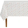 Image de Comptoir de Famille - Nappe Louise rose/vert - 250x160 cm OS