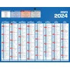 Image de CALENDRIER CLASSIQUE 16 MOIS MINI 21 x 26,5 cm BOUCHUT, Pour Fêtes