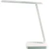 Image de UNILUX KAPA, Lampe de Bureau LED, Pliable, 3 Niveaux d'Intensité Lumineuse, Contrôle Tactile, Port USB, Blanc, Design Épuré et Pratique