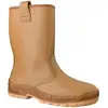 Image de Bottes d'hiver sans fermeture Jalartic SAS T. 40 beige cuir AP-23 S3 SRC EN ISO