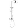 Image de Colonne de douche thermostatique THESSALYS 3 jets Ø240 - GARIS - H02-COL-THM