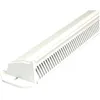 Image de RENSON - Grille extérieure auto-réglable hauteur 35mm longueur 375mm blanc - RENSON - 10434