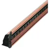 Image de Grille extérieure auto-réglable hauteur 35mm longueur 475mm brun RAL1247 - RENSON - 00471303