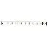 Image de Grille glissière 475x22mm blanc - RENSON - 9100