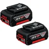Image de Pack de 2 batteries Lithium GBA 18V 5.0 Ah en boîte carton BOSCH